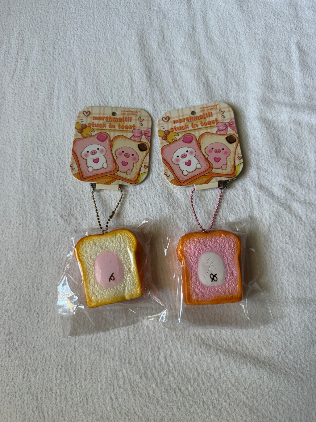 Creamiicandy Marshmelli Toast Squishy Set